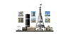LEGO® Architecture Skyline Collection 21044 Paris Skyline Building Kit with Eiffel Tower Model and Other Paris City Architecture for Build and Display (649 Pieces) - Image 3