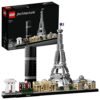 LEGO® Architecture Skyline Collection 21044 Paris Skyline Building Kit with Eiffel Tower Model and Other Paris City Architecture for Build and Display (649 Pieces)