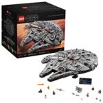 LEGO® Star Wars Ultimate Millennium Falcon 75192 Expert Building Kit and Starship Model, Best Gift and Movie Collectible for Adults (7541 Pieces)