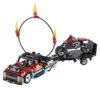 LEGO® Technic Stunt Show Truck & Bike 42106 Vehicle Building Set Includes Toy Stunt Motorcycle, Toy Truck and Trailer, New 2020 (610 Pieces) - Image 8