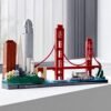 LEGO® Architecture Skyline Collection 21043 San Francisco Building Kit Includes Alcatraz Model, Golden Gate Bridge and Other San Francisco Architectural Landmarks (565 Pieces) - Image 8