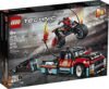 LEGO® Technic Stunt Show Truck & Bike 42106 Vehicle Building Set Includes Toy Stunt Motorcycle, Toy Truck and Trailer, New 2020 (610 Pieces) - Image 6