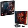 LEGO® Art Star Wars The Sith 31200 Creative Sith Lord Building Kit; an Elegant Piece for Adults who Love Mindful Art Projects or The Dark Lords of The Sith, New 2020 (3,406 Pieces)