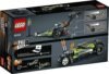LEGO® Technic Dragster 42103 Pull-Back Racing Toy Building Kit, New 2020 (225 Pieces) - Image 4