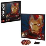LEGO® Art Marvel Studios Iron Man 31199 Building Kit for Adults; A Creative Wall Art Set Featuring Iron Man That Makes an Awesome Gift, New 2020 (3,167 Pieces)