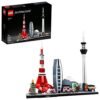 LEGO® Architecture Skylines: Tokyo 21051 Building Kit, Collectible Architecture Building Set for Adults, New 2020 (547 Pieces)