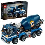 LEGO® Technic Concrete Mixer Truck 42112 Building Kit, Kids Will Love Bringing The Construction Site to Life with This Cool Concrete Truck Toy Model Set, New 2020 (1,163 Pieces)