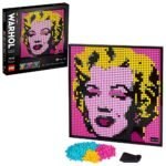 LEGO® Art Andy Warhol’s Marilyn Monroe 31197 Collectible Building Kit for Adults; an Excellent Gift for Adults to Make Stunning Wall Art at Home and Who Love Creative Building, New 2020 (3,341 Pieces)