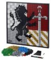 LEGO® Art Harry Potter Hogwarts Crests 31201 Building Kit; Perfect for Adults Who Love Hobbies and Collectibles, New 2021 (4,249 Pieces) - Image 7