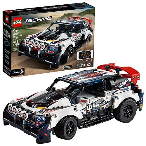 LEGO® Technic App-Controlled Top Gear Rally Car 42109 Racing Toy Building Kit, New 2020 (463 Pieces)