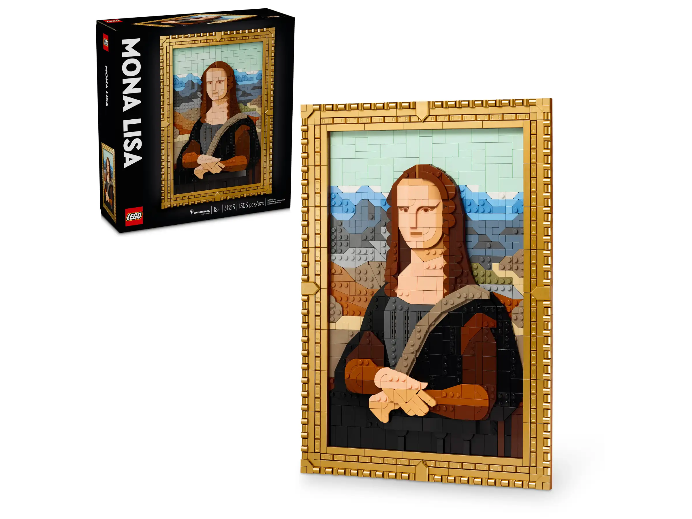31213_boxprod_v39_sha LEGO® Art Mona Lisa - Image 1