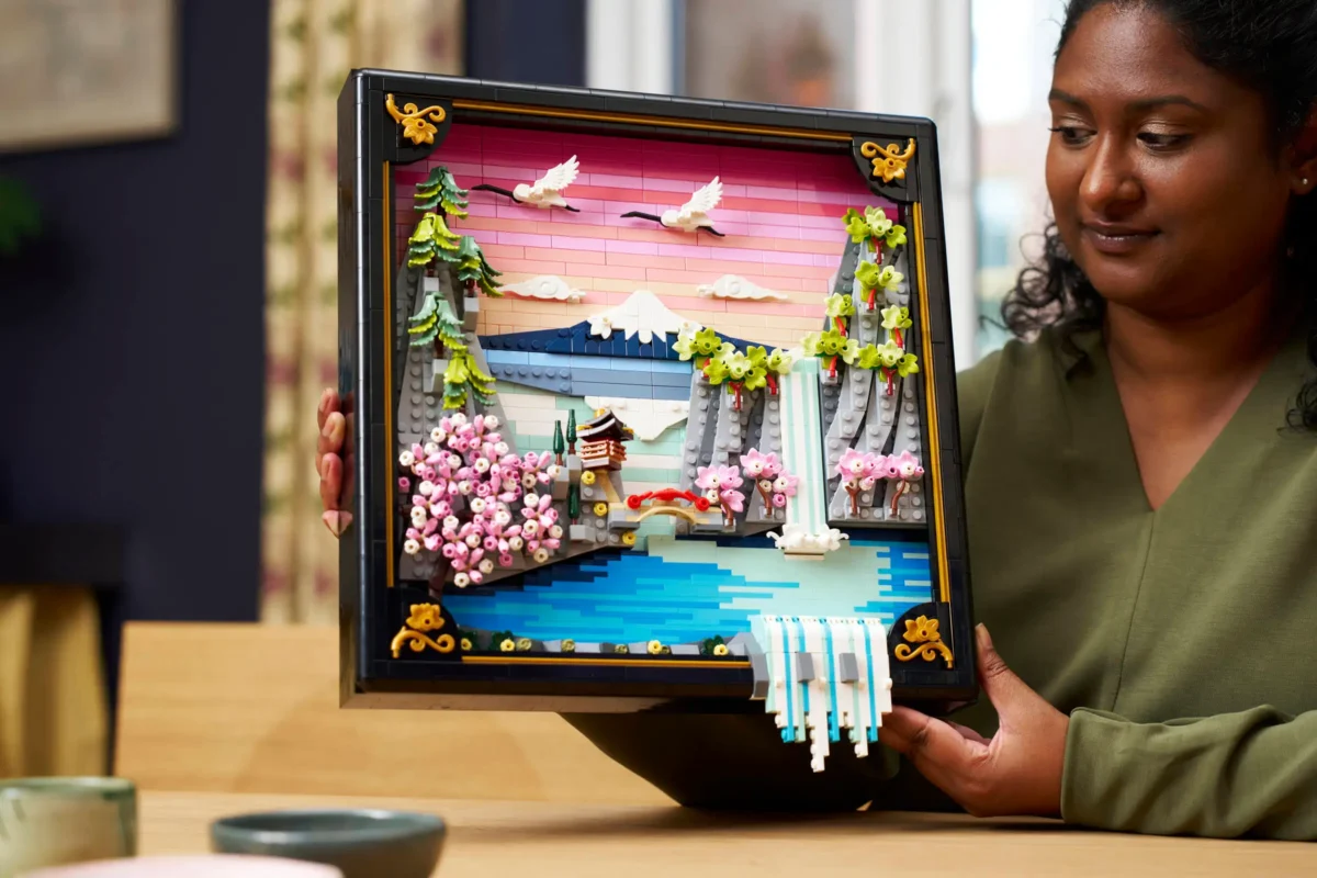 LEGO® Art Japanese Cherry Blossom Landscape - Image 5