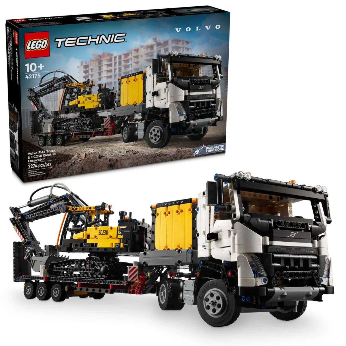 LEGO® Technic Volvo FMX Truck & EC230 Electric Excavator - Image 6