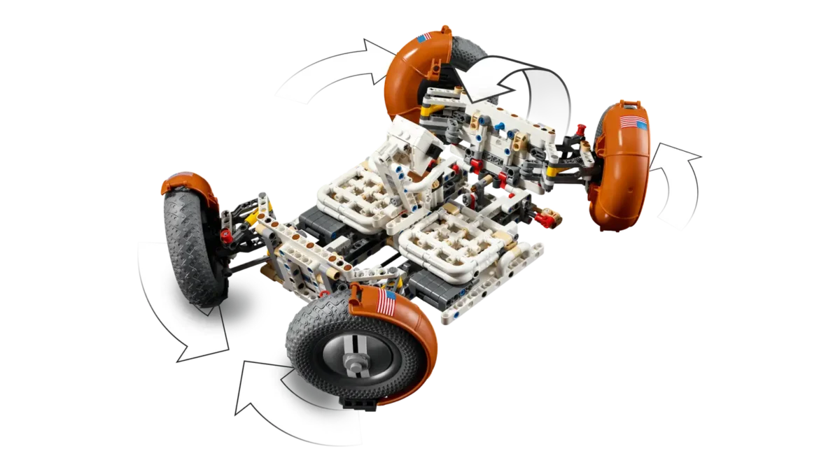 LEGO® Technic NASA Apollo Lunar Roving Vehicle – LRV - Image 3