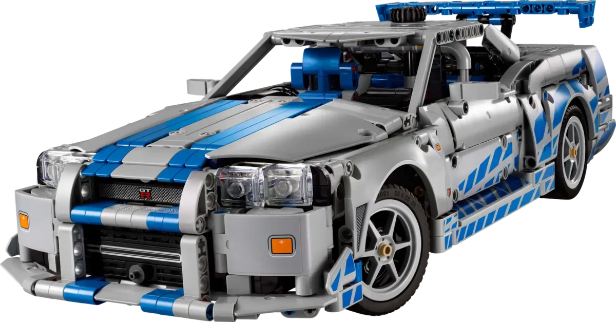 LEGO® Technic 2 Fast 2 Furious Nissan Skyline GT-R (R34) Car - Image 7