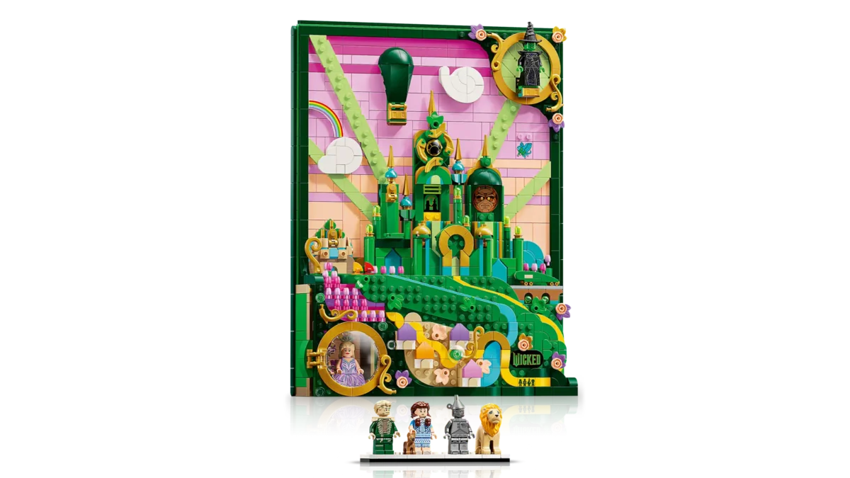LEGO® Wicked Emerald City Wall Art - Image 3
