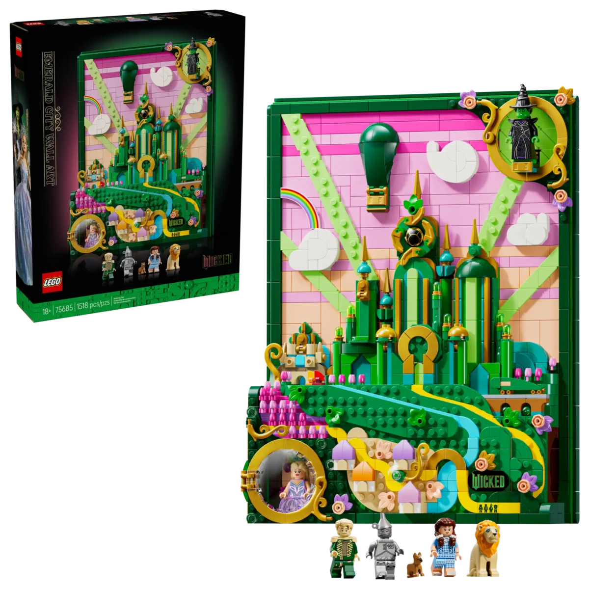 LEGO® Wicked Emerald City Wall Art - Image 5