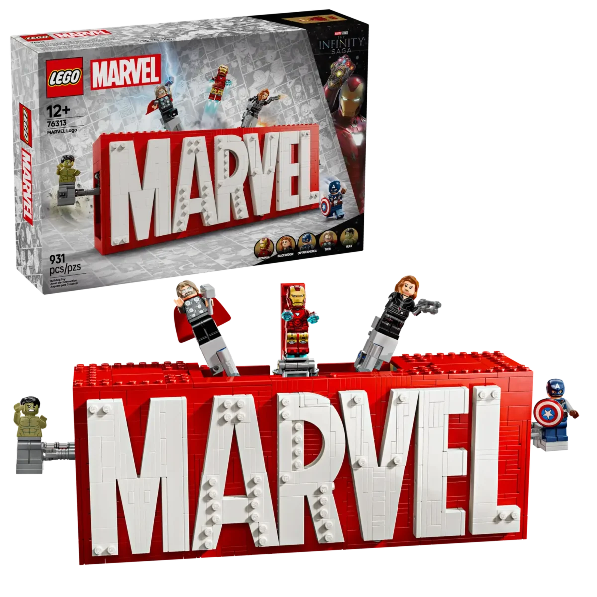 LEGO® | Marvel: MARVEL Logo & Minifigures - Image 6